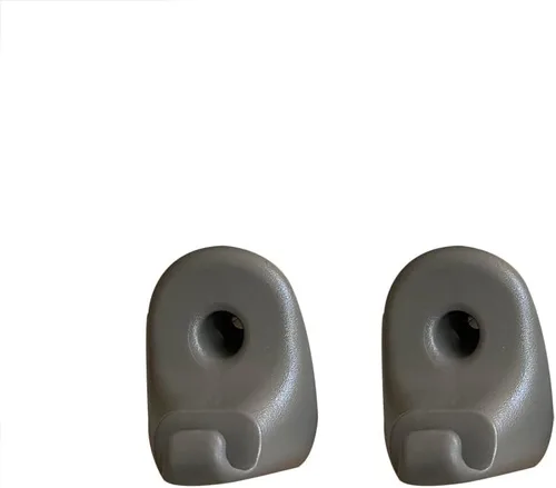 Vista 2 de 2 soportes de clip para visera solar gris compatibles con Chevy Silverado Sierra Tahoe Yukon Suburban 1999-2006