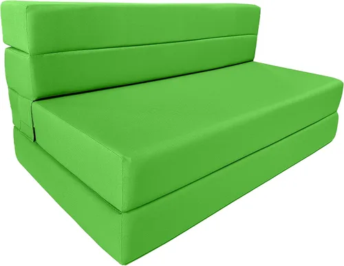 Vista 16 de D&D Futon Furniture Colchón plegable de espuma, tumbona para silla, sofá cama estudio para invitados, individual XL, 80 x 39 x 6 pulgadas de grosor