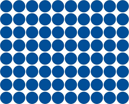 Vista 145 de LiteMark Calcomanías extra pequeñas, puntos de vinilo extraíbles, calcomanías circulares con acabado mate, calcomanías redondas para pared de aula