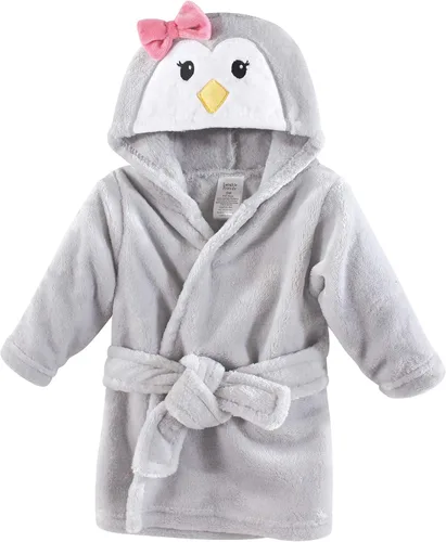 Vista 2 de Luvable Friends - Bata de baño afelpada unisex para bebé Azul