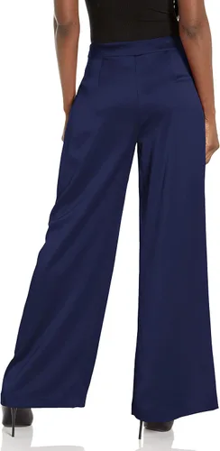 Vista 2 de Trina Turk Pantalón de satén de pierna ancha para mujer