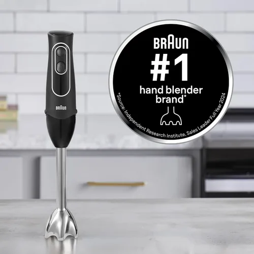 Vista 7 de Braun MQ505 Multiquick batidora de mano, color negro