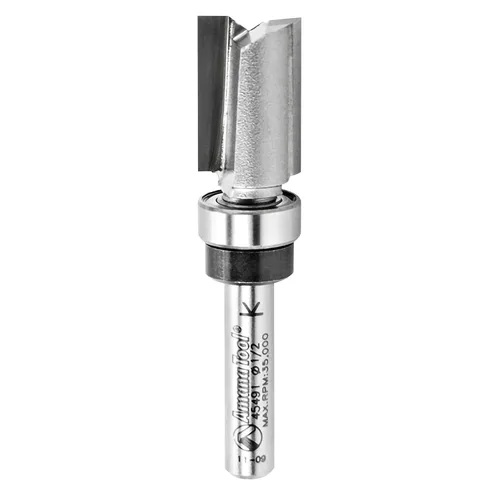 Vista 16 de Amana Tool 45487 - Broca de carburo con punta de carburo, 45487, vástago de 1/2 x 1/4 pulgadas con rodamiento de bolas superior