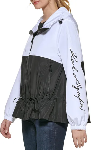 Vista 3 de Karl Lagerfeld Paris Women's Lightweight Softshell Jacket