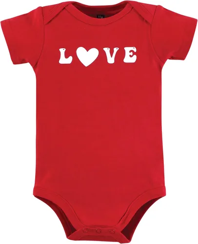 Vista 463 de Hudson Baby baby-girls Cotton Bodysuits 3-pack