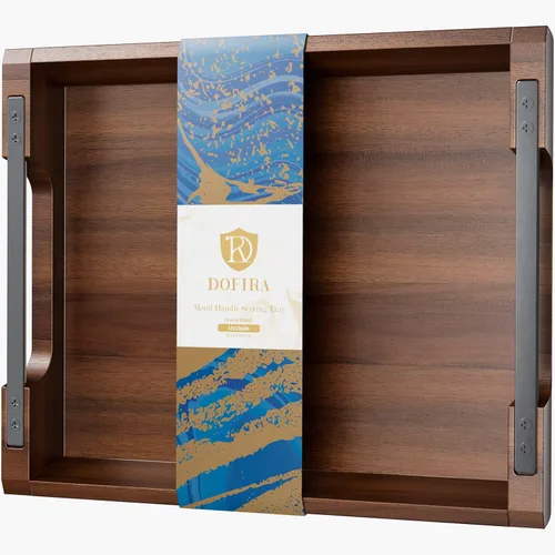 Vista 11 de Tabla grande de embutidos – Con asas laterales incorporadas, tabla de servir de madera de acacia de 32 pulgadas para queso, carne y aperitivos