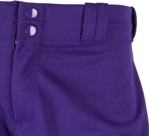 Vista 4 de Alleson Athletic pantalones softball con trabillas de cinturón para mujer