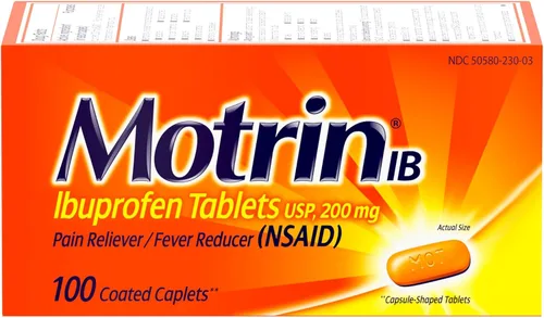 Vista 12 de Motrin IB Ibuprofeno 200mg Comprimidos, Aliviador de Dolor y Fiebre para Dolor de Cabeza, Dolor de Espalda, Dolores Musculares, Dolor Menstrual