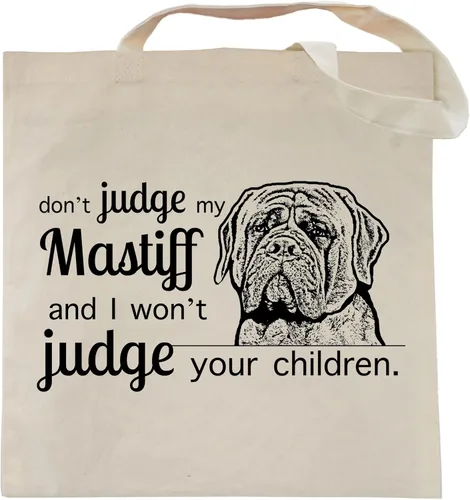 Vista 8 de Pet Studio Art Bolso tote Don't Judge My Dog