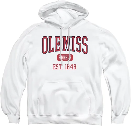 Vista 132 de LOGOVISION Colección de sudaderas con capucha unisex con diseño oficial de Collegiate Est. Date para hombres y mujeres