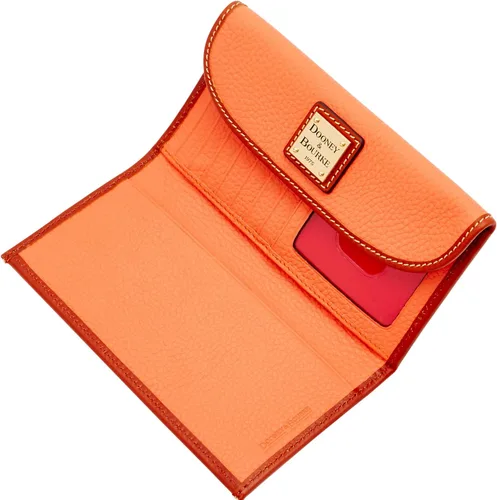 Vista 3 de Dooney & Bourke Billetera, cartera de embrague continental de grano de guijarros