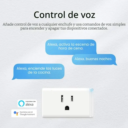 Vista 4 de Kasa Smart - Enchufe inteligente mini con monitoreo de energía, enchufe Wi-Fi inteligente para casa inteligente, compatible con Alexa, Google Home e