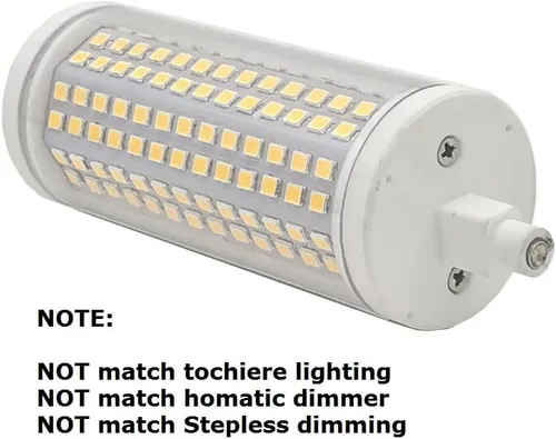 Vista 2 de Bombilla LED R7s 4.646 in 30w Bombillas Regulables Led Reemplazo Halógeno 300 W Tipo J Doble Extremo T3 R7s Base 300w Reflector Equivalente