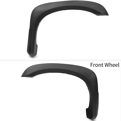Vista 7 de PIT66 Guardabarros, compatibles con modelos Dodge Dakota Crew Cab 2005-2011 compatibles con Ram Dakota Crew Cab Pickup 2011 Smooth Matte Wheel