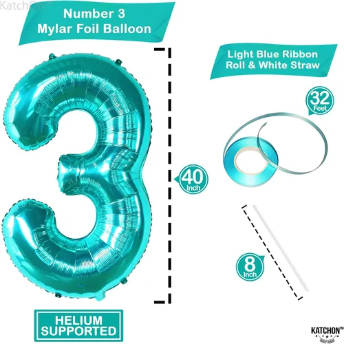 Vista 84 de KatchOn Globo negro del número 1 de 40 pulgadas, globo de feliz cumpleaños Large Mylar Number One Balloon for 1st Birthday Decorations, Foil