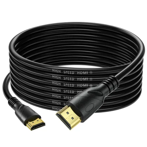 Vista 16 de Cable HDMI 8K de 1 m (HDMI 2.1, 8k@60hz, 48 Gbps & 4k@120hz, 18 Gbps) Conectores chapados en oro de ultra alta velocidad, retorno de audio por