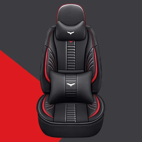 Vista 8 de Fundas protectoras de asiento de automóvil de lujo de 2 asientos para Volvo XC40 2019-2025, diseño de bolsa de almacenamiento trasera, almohada
