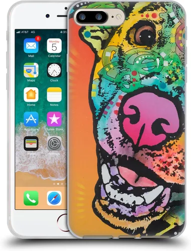 Vista 395 de Oficial Dean Russo perros 3 suave funda de Gel para Apple Iphone 7 Plus/8 Plus, Amy