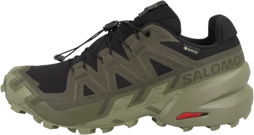 Vista 9 de Salomon Speedcross 6 GTX para mujer Negro/Negro/Fantasma