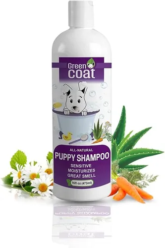 Vista 9 de Champú y acondicionador 2 en 1 para perros, extracto de caviar, aloe y bergamota para pieles sensibles, brillo profundo + desenredante, lavado