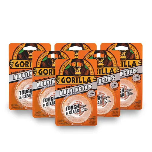 Vista 14 de Cinta de montaje transparente Gorilla Tough, Transparente, 6065001-4
