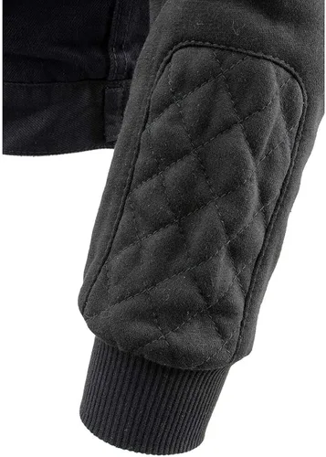 Vista 9 de Milwaukee Leather MDM3020 Chaleco de mezclilla negro 5 en 1 estilo club con capucha extraíble