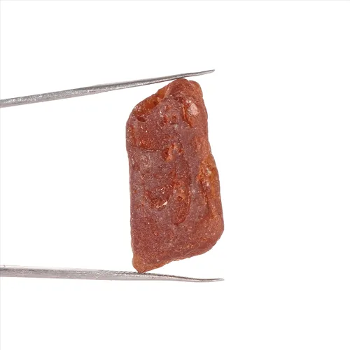 Vista 3 de GEMHUB 60 CT Wire Wrapping Rough Garnet Natural Certified Healing Crystal Red Garnet Gemstone