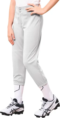 Vista 10 de Pantalón de béisbol para niñas Stelle, pantalones de softball para niñas, pantalones de béisbol para niños, pantalones de fastpitch con bolsillos