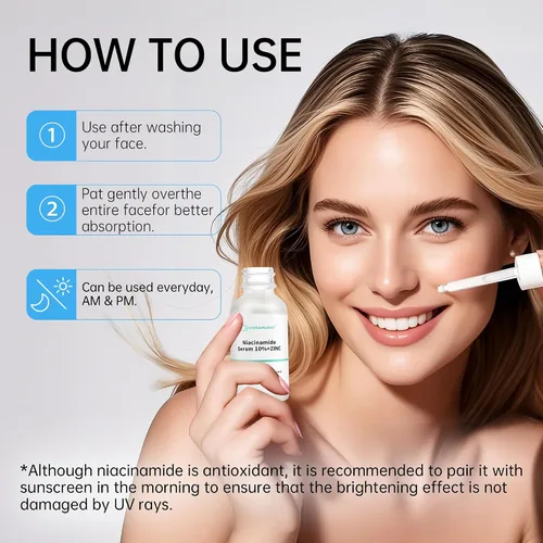 Vista 2 de Niacinamida 10%+Zinc 1% Suero Para La Cara, Suero De Niacinamida Para La Cara, Dermatólogo, Alivio De Enrojecimiento-1.0 fl oz 1floz