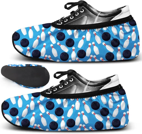 Vista 9 de Geyoga 2 Pcs Bowling Shoe Covers Protector