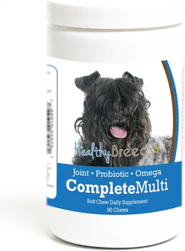 Vista 47 de Healthy Breeds Affenpinscher todo en uno multivitamínico suave masticable 60
