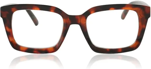 Vista 11 de JiSoo Oversized Reading Glasses for Women, Stylish Designer Large Readers Oprah Style with Spring Hinge