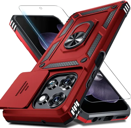 Vista 17 de Funda para Moto G Power 5G 2026/2025 Funda integrada para cámara deslizante negra