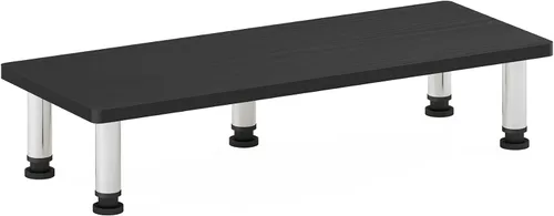 Vista 5 de Furinno Turn-N-Tube Soporte elevador para monitor, americano, tubos de acero inoxidable