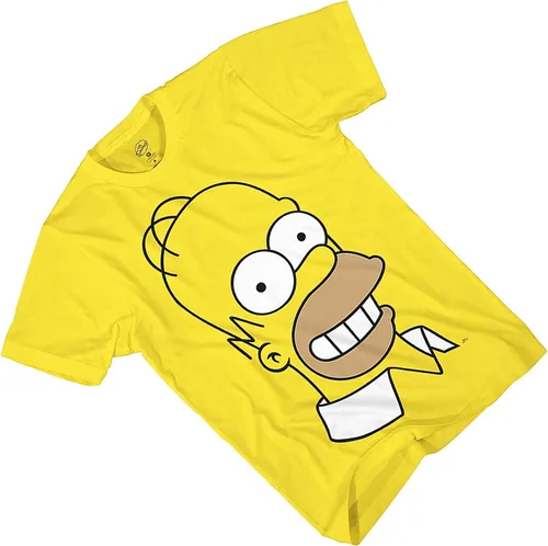 Vista 4 de The Simpsons Homer Shirt Homer Homer Moe Szyslak Chief Wiggum Ned Flanders Bart Lisa Big Face Disfraz Cosplay Camiseta