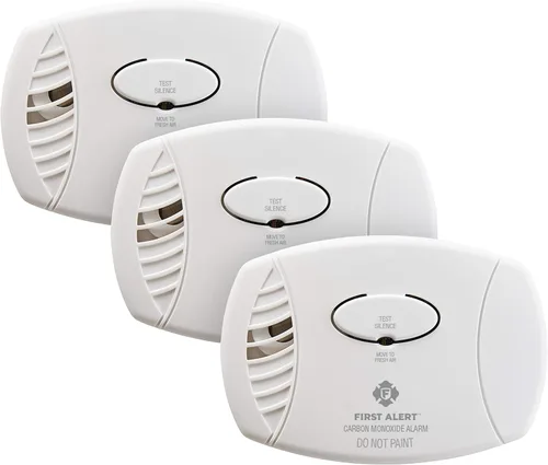 Vista 10 de First Alert Detector de Monóxido de Carbono CO400, Alarma Operada con Pilas, Paquete de 1