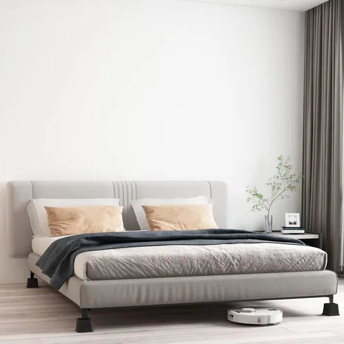 Vista 5 de Elevadores de cama resistentes de 2 pulgadas, elevadores de muebles para marco de cama, sofá, escritorio, silla, elevan hasta 1500 libras, juego