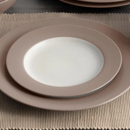 Vista 4 de Noritake Colorwave Clay - Juego de 4 piezas para llantas, servicio para 1