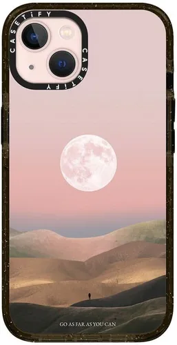 Vista 84 de CASETiFY Funda Impact para iPhone 13 [Protección contra caídas de grado militar 4X de 8.2 pies/Compatible con Magsafe] - #1 Mom - Transparente