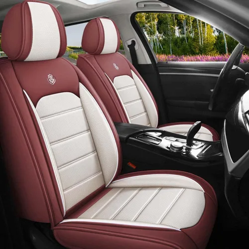 Vista 15 de Funda de asiento de cuero para Mazda CX-3 2016-2021, accesorios interiores, fundas de asiento, cojín protector de vehículo, compatible con bolsa