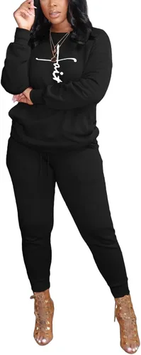 Vista 2 de Conjunto deportivo de dos piezas para mujer, casual, manga larga, con bolsillos
