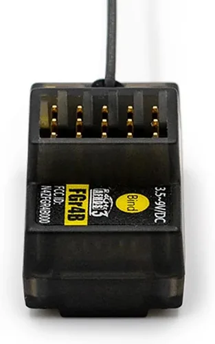 Vista 4 de GoolRC Flysky FGr4B receptor 2.4GHz 4 canales receptor para Flysky AFHDS3 PL18 NB4 NB4 Lite transmisor