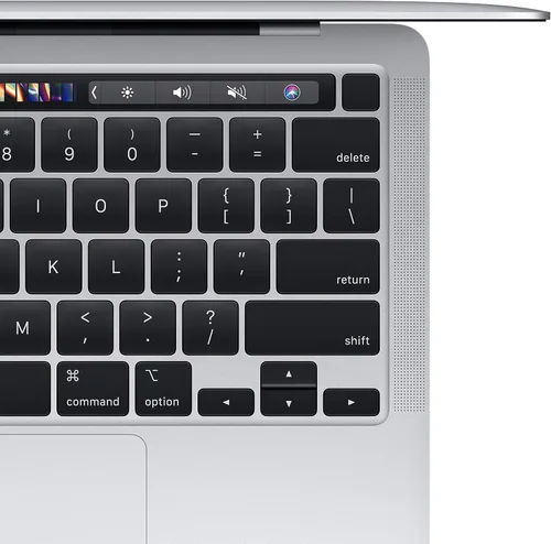 Vista 3 de Apple MacBook Pro 2020 con chip M1, 13 pulgadas, 8 GB de RAM, SSD de 256 GB, plateado (renovado)
