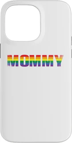 Vista 21 de Mommy - Pride Parents Mom Rainbow Queer Lesbian CSD LGBTQ+ Case for iPhone 16