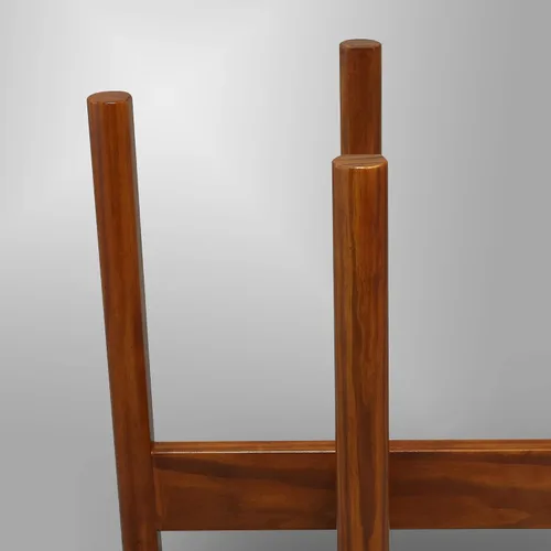 Vista 7 de Casual Home Mid-Century - Soporte de exhibición de madera moderno, para plantas de hasta 10 pulgadas, planta y maceta no incluidas, caoba antigua