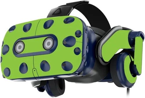 Vista 20 de MightySkins Skin compatible con los auriculares HTC VIVE Pro VR - Azul claro sólido Funda protectora de vinilo duradera y única Fácil de Azul
