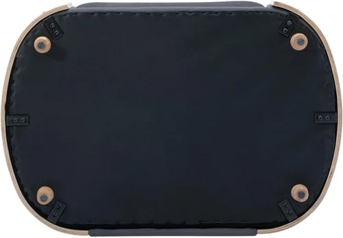 Vista 7 de Cama de terciopelo para perro, sofá para mascotas con patas de madera maciza y respaldo de madera doblada, cojín resistente a las manchas en varios