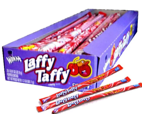 Vista 7 de Laffy Taffy Rope - Caja de 24 (banana)