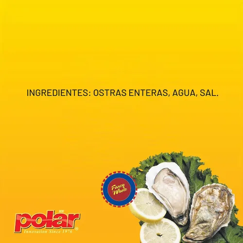 Vista 8 de MW Polar Mariscos, ostras hervidas, 8 onzas