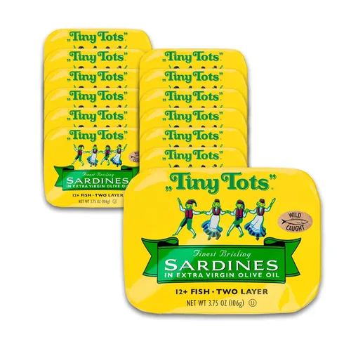 Vista 21 de King Oscar Sardinas en agua, latas de 3.75 onzas (paquete de 12)